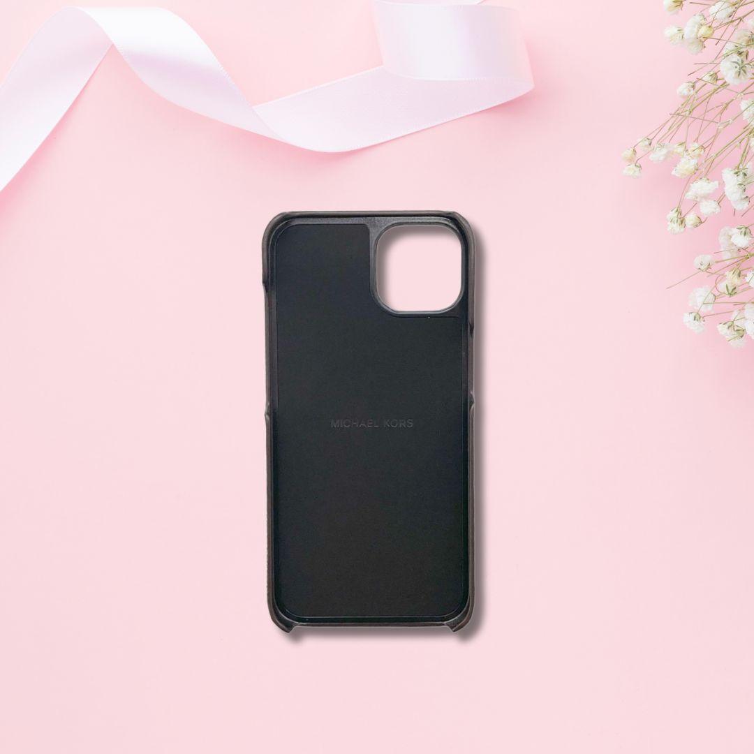 マイケルコース iPhone13 対応 ケース ローズ ロゴ