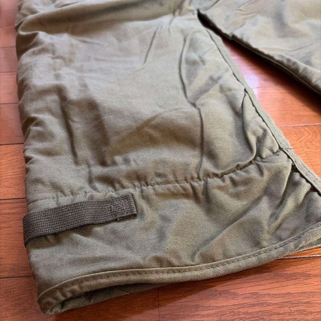超貴重・新品】米軍放出品 81年製 防寒・デッキパンツ - メルカリ