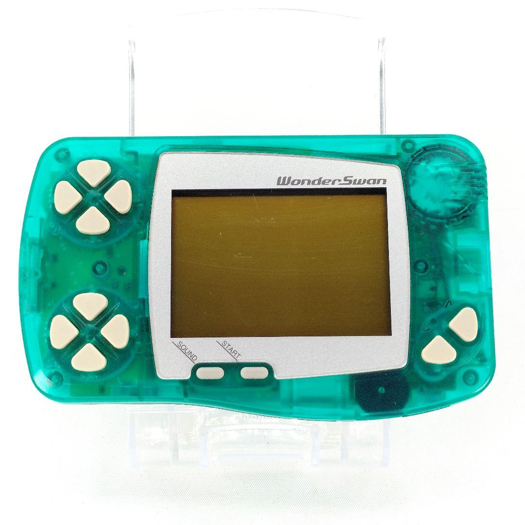 ワンダースワン スケルトングリーン クリアグリーン バンダイ - メルカリ