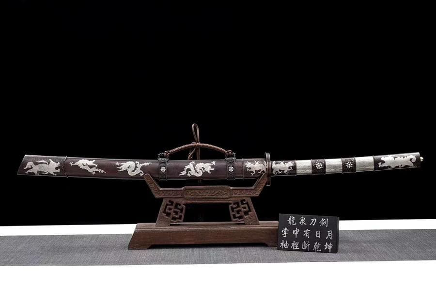 覇龍戦刃 模造刀 居合刀 武士道 武具 漢剣 唐刀 龍泉剣 手鍛造打