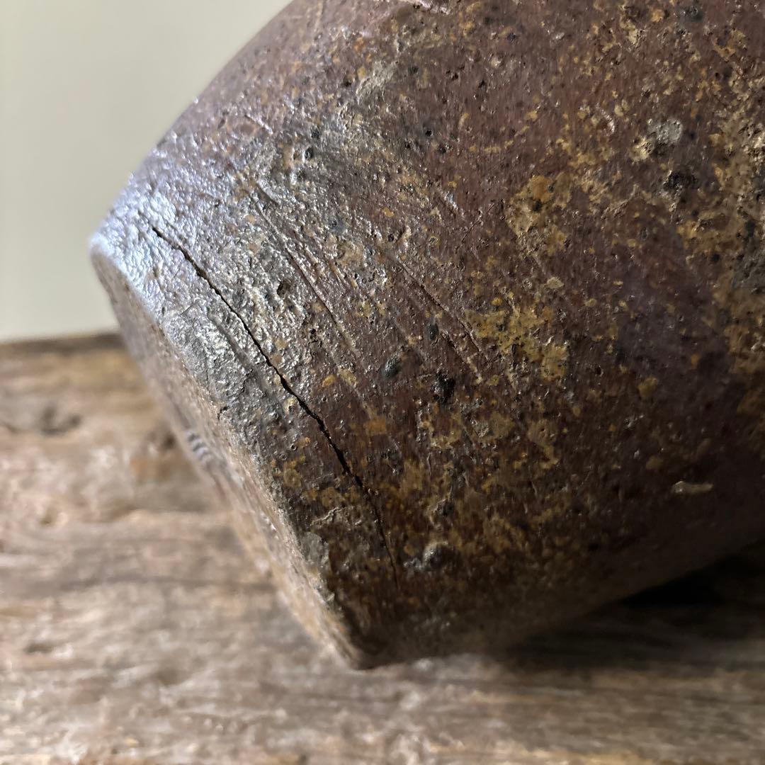 古備前種壺 三耳壺 室町時代〜 骨董 アンティーク 検:秦秀雄 白洲正子