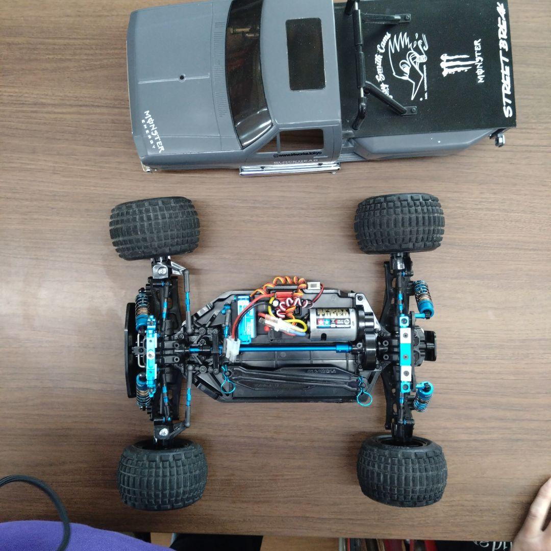 RIO様専用】 RCカー ボディ レッド カーボンファイバー風