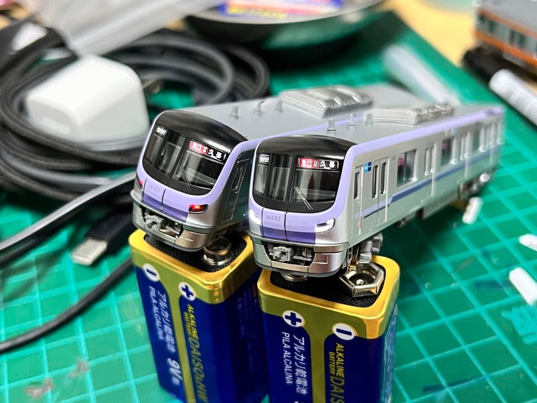 最終値下げ水曜日まで！精密加工品10-1760/1761 東京メトロ18000系 最終値下げ水曜日まで！精密加工品10-1760/1761 東京メトロ18000系