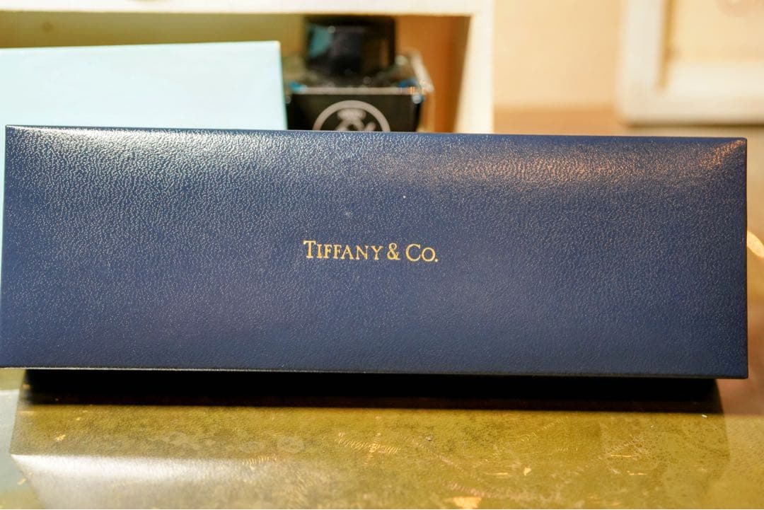 パーカー デュオフォールド ボールペン ティファニー 希少 ローラーボール