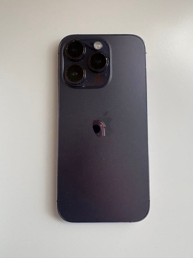 Apple iPhone14Pro 128GB ディープパープル 本体+ケーブル