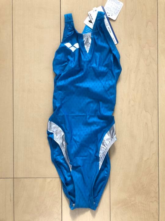 arena 競泳用水着 ホワイト/ネイビー 競パン Lサイズ arena 競泳用水着