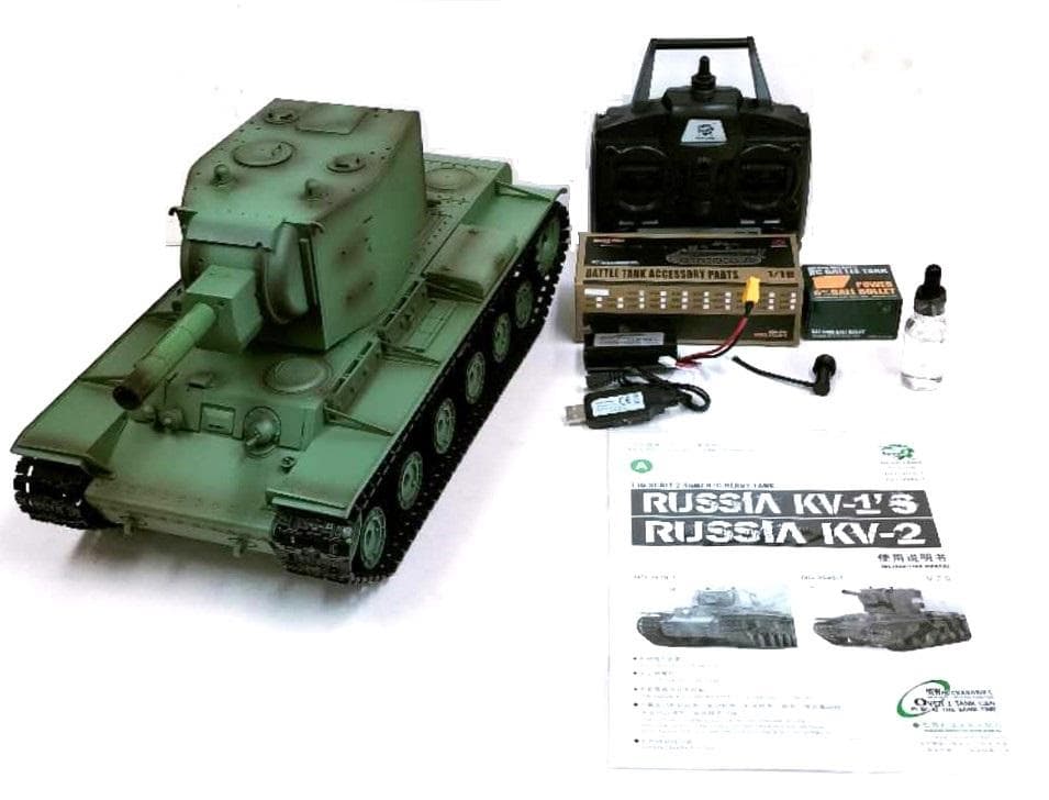 1/16サイズ戦車ラジコンソ連KV-IIギガントヘンロン3949-1