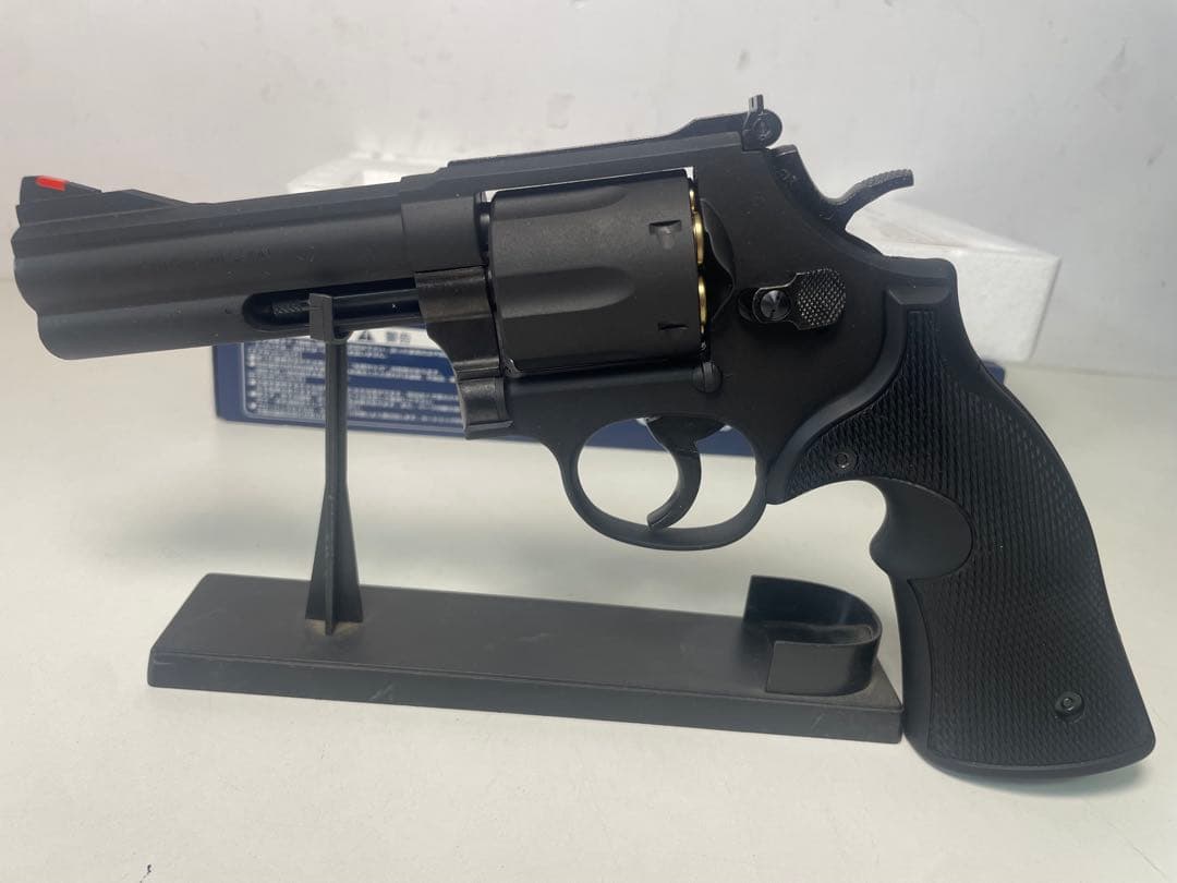 マルシン S&W M586 ブラックHW 6mm ガスリボルバー 箱付