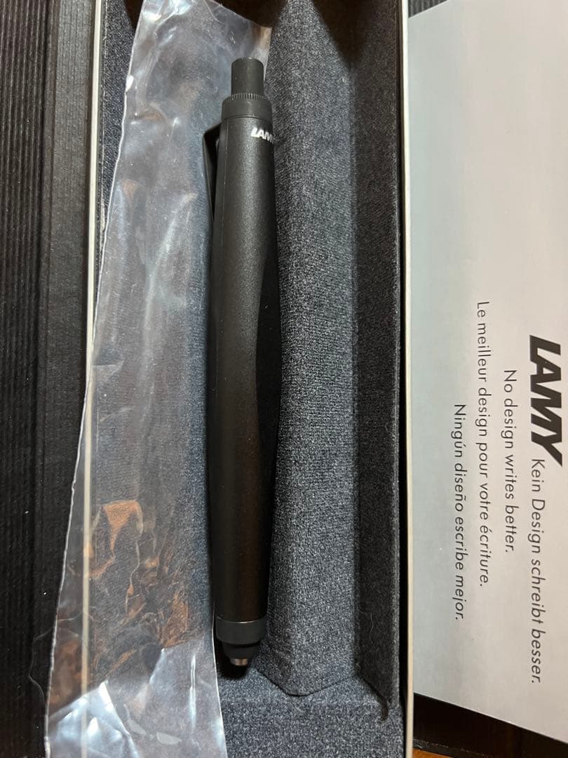 LAMY スクリブル ブラック 式芯ホルダー3.15mm お 得 な 通販