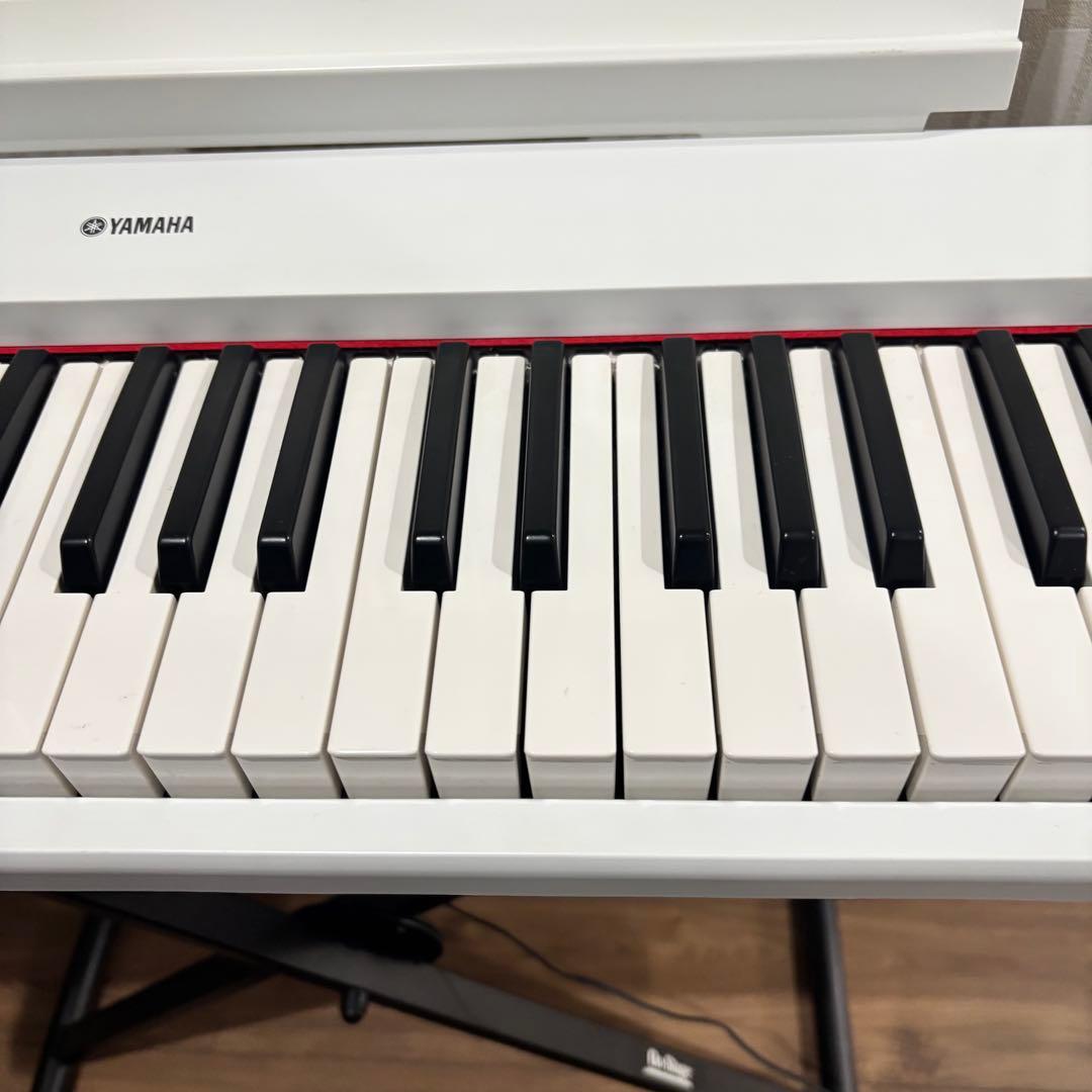 YAMAHA piaggero NP-32 ホワイト 76鍵盤 スタンド、チェア - メルカリ