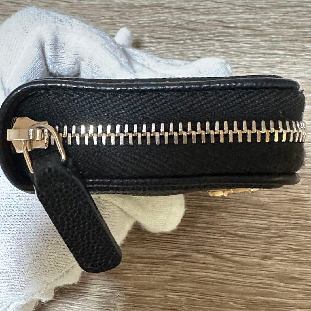 CHANEL ボーイズシャネル　ケース　G金具　キャビアスキン