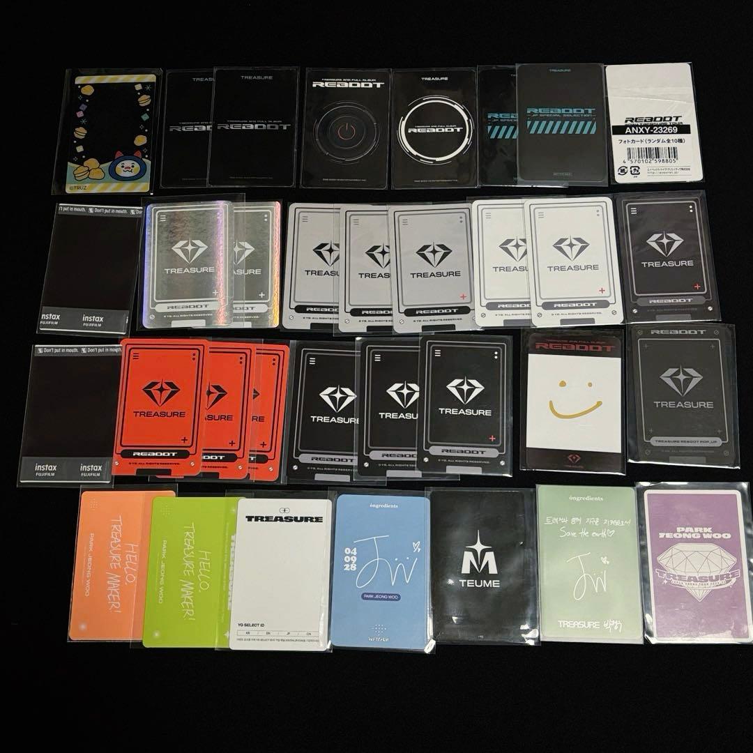 TREASURE ジョンウ JEONG WOO まとめ売り 33点セット - メルカリ