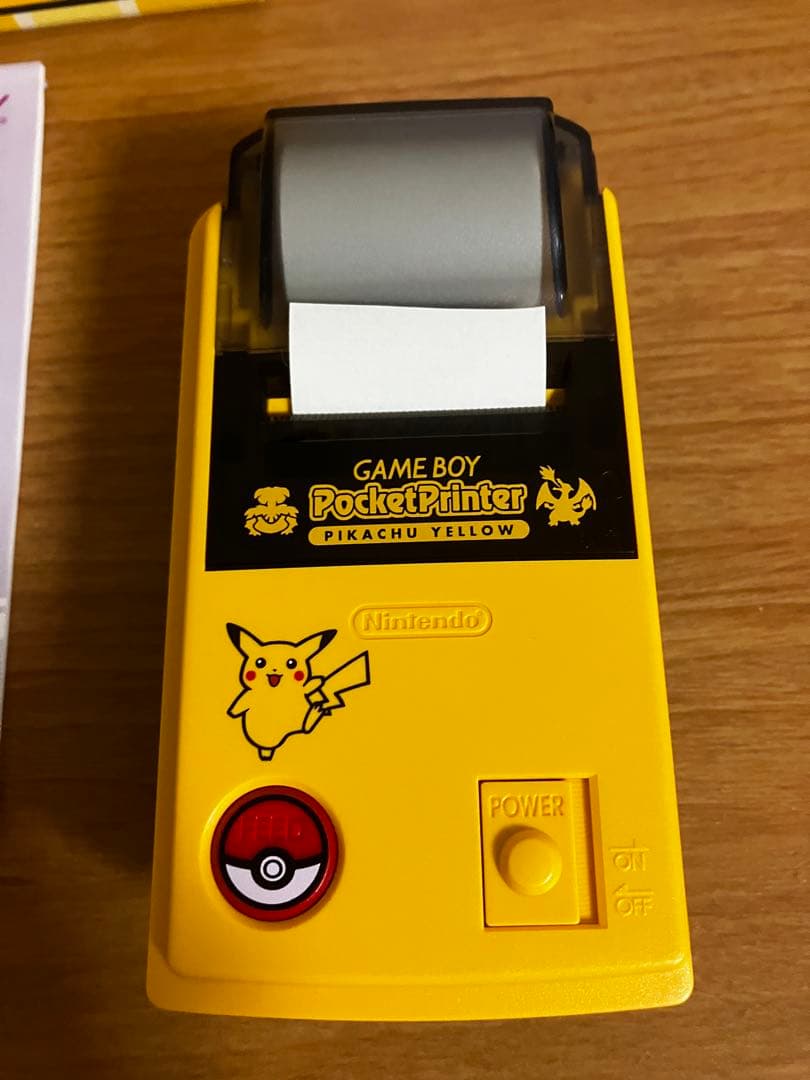 ポケットプリンタ「ピカチュウ イエロー」 GAME BOY