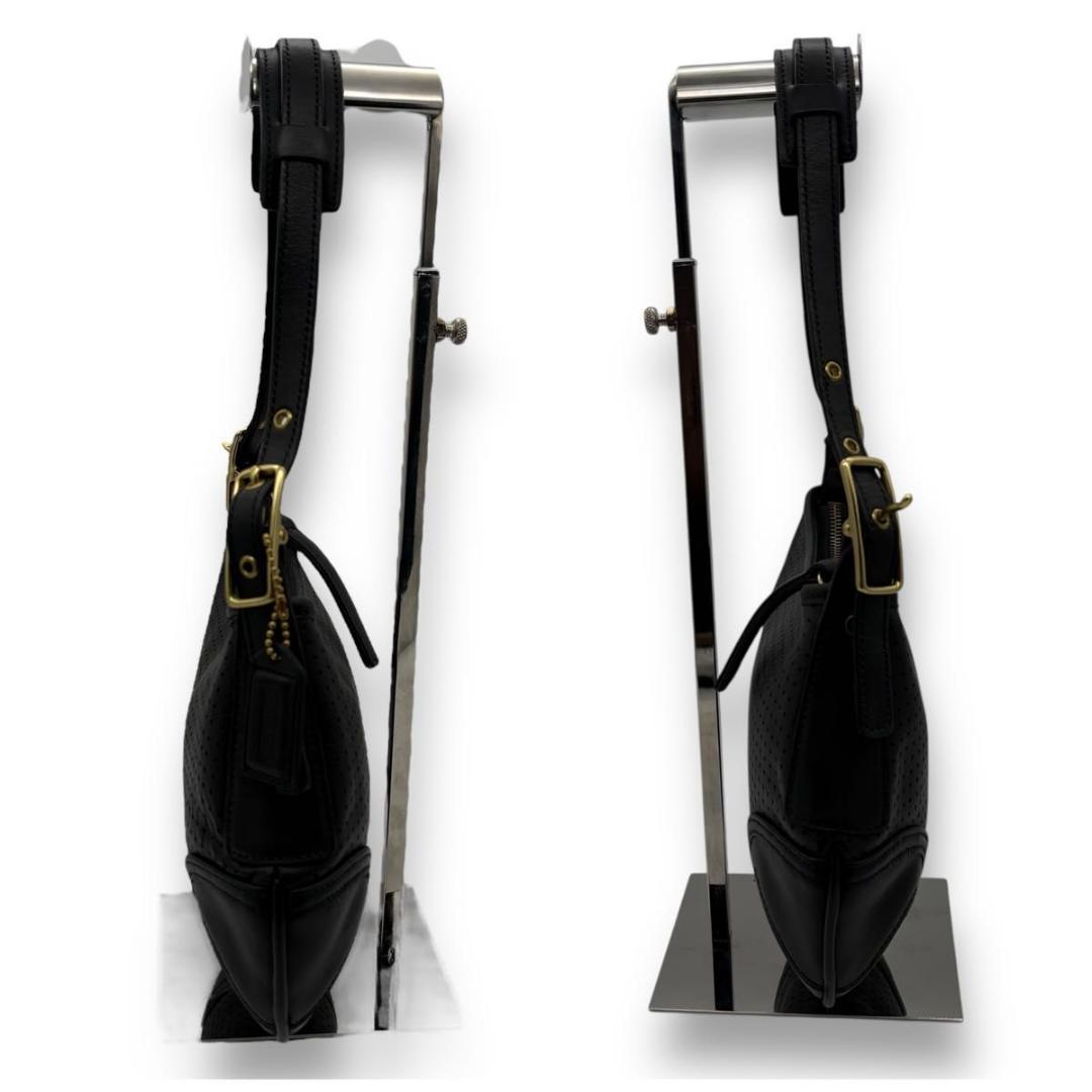 バッグ Old Coach Leather Half Moon Hobo bag