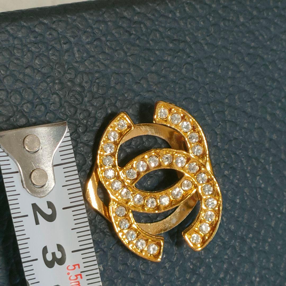 Chanel ブローチ ココ・シャネル ゴールド スカーフ留め 刻印なし