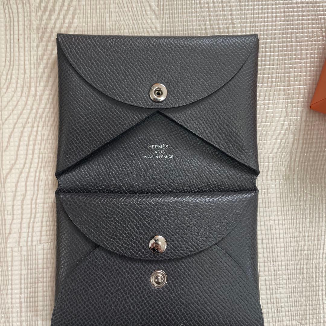 週末限定値下げ　HERMES ガルヴィデュオ　カードケース　財布　美品