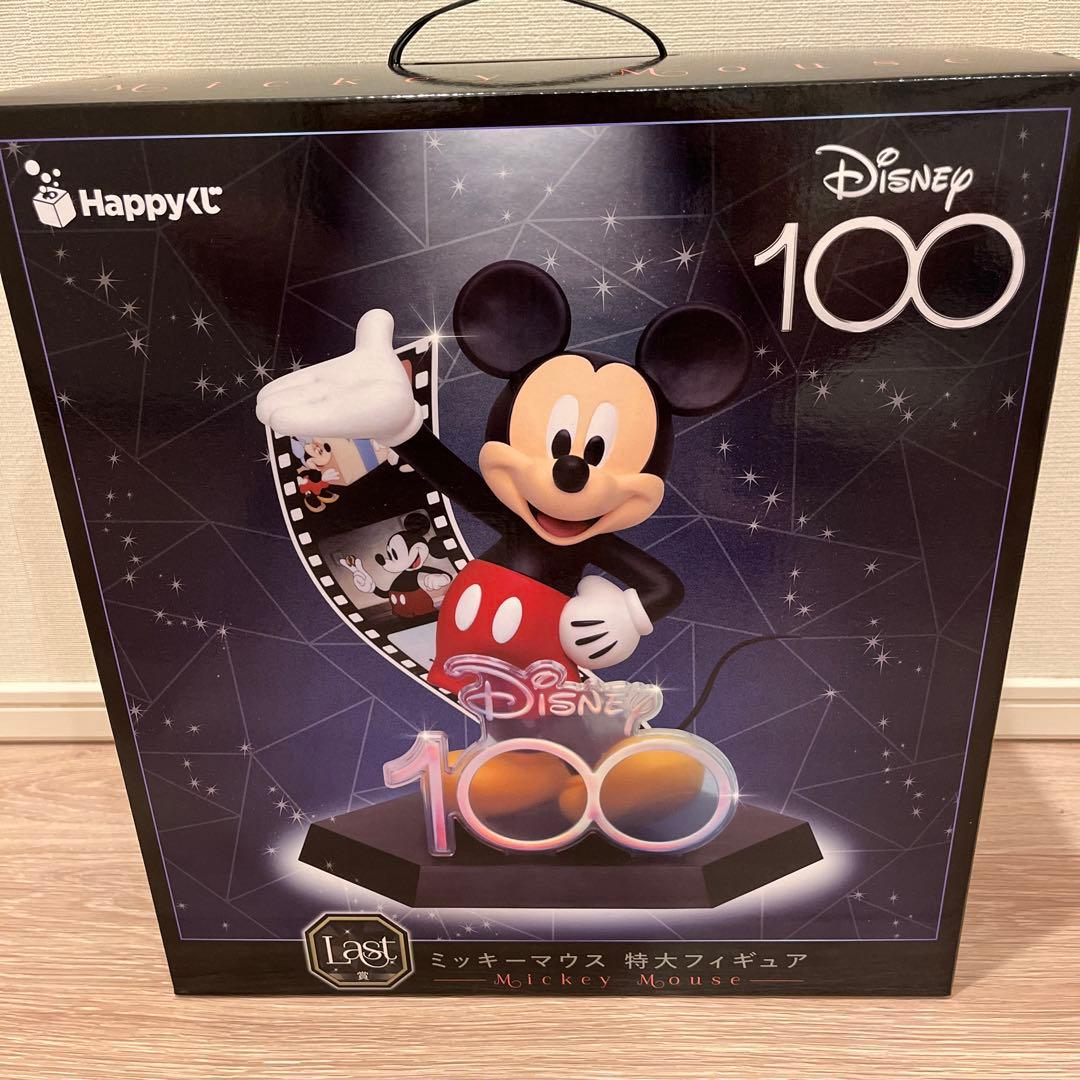 ディズニー100周年ミッキーマウスラインストーンフィギュア