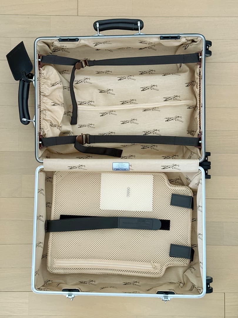 希少旧ロゴ×ルフトハンザ☆RIMOWAリモワ クラシックフライト35L機内持