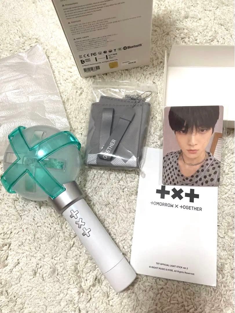 TXT ペンライト MOA棒ver2 [美品]MOA棒 ペンライト TXT トゥバ