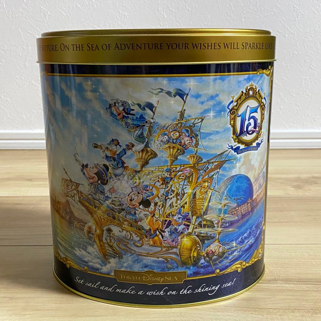 ディズニー 15周年 チョコレートクランチ 空き缶 - メルカリ
