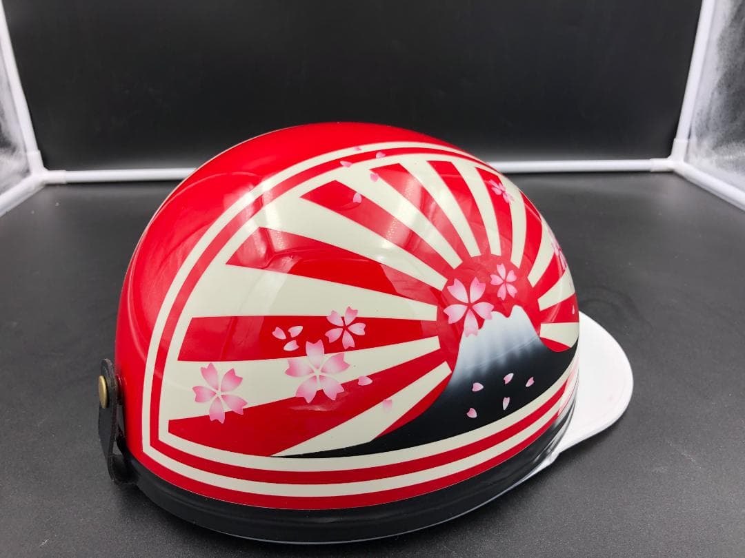 コルク半　カスタム　富士日章　三つボタン　赤白桜　高級クリヤ送料無料