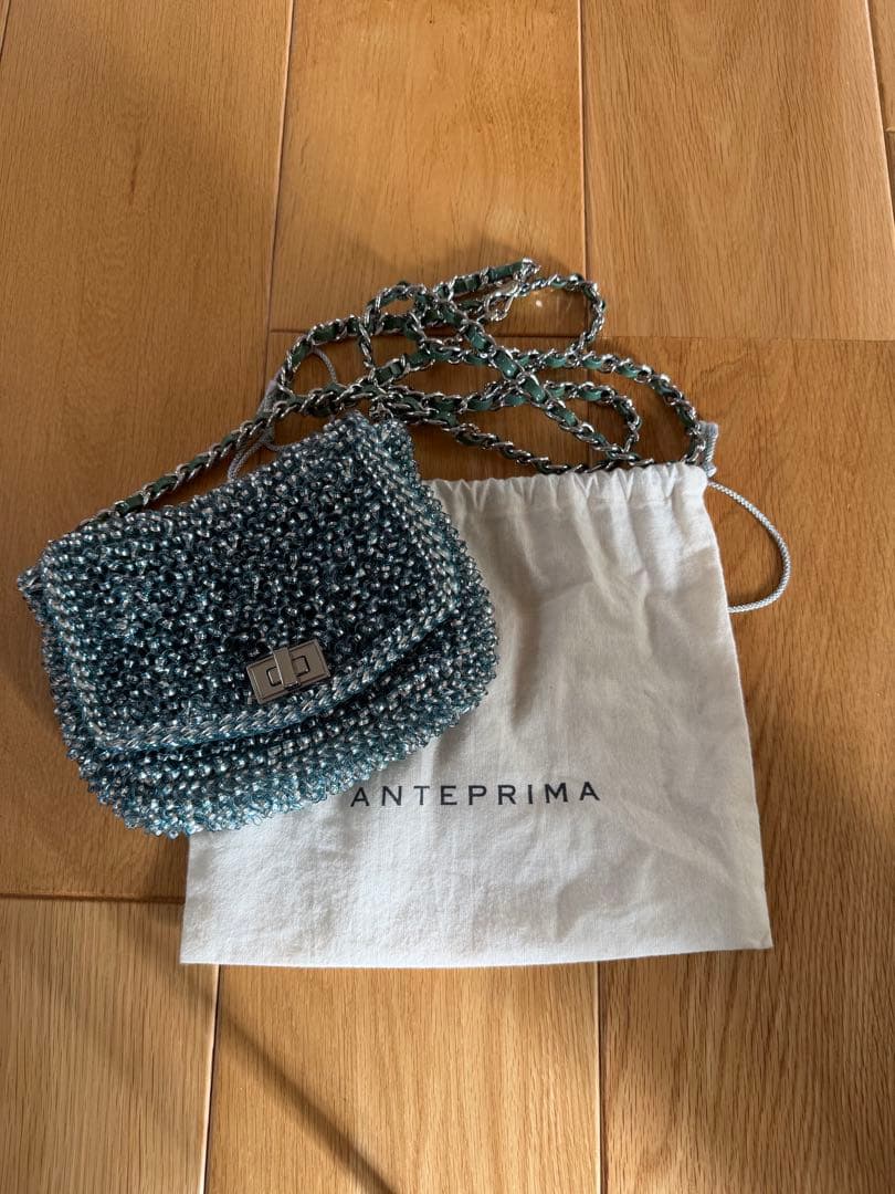 【美品】アンテプリマ サファイア ルッケット ショルダーバッグ