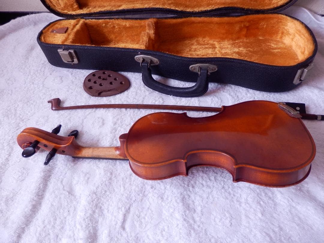 ❤️1/4❤️1/10★鈴木★No.280★バイオリン２丁★掃除済み★ケース付き