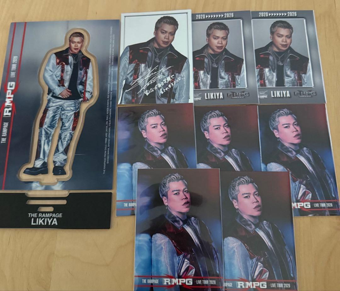 LIKIYA ランペ RMPG フォトカード シクレ コンプ アクスタ アクスタ
