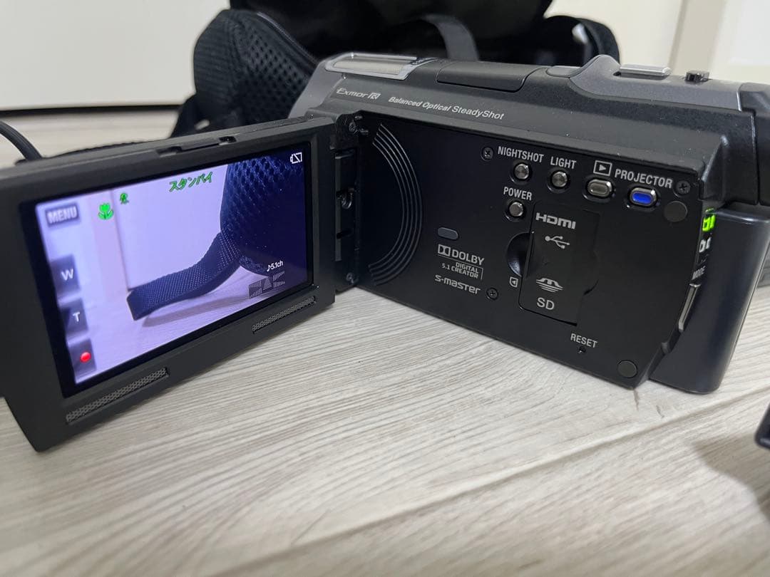 SONYハンディカム HDR-PJ760V バッテリーSDカード付き