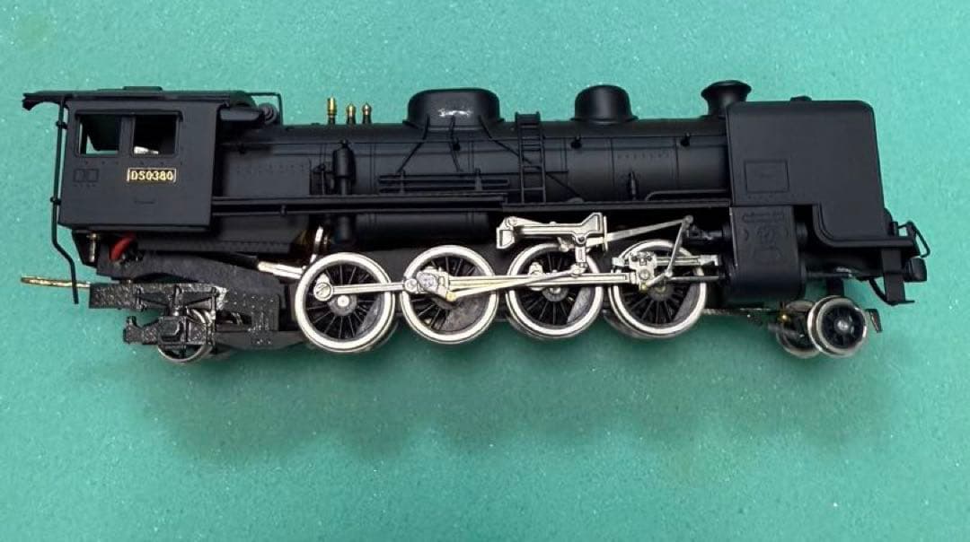 MSK HOゲージ 国鉄 D50形 蒸気機関車 D50380 真鍮製 テンダー付