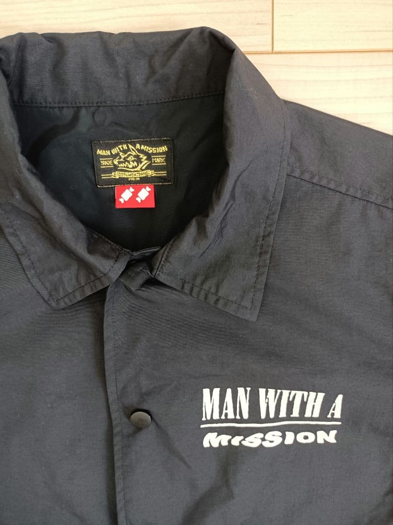 MAN WITH A MISSION スメルスライクイイ肉コーチジャケット