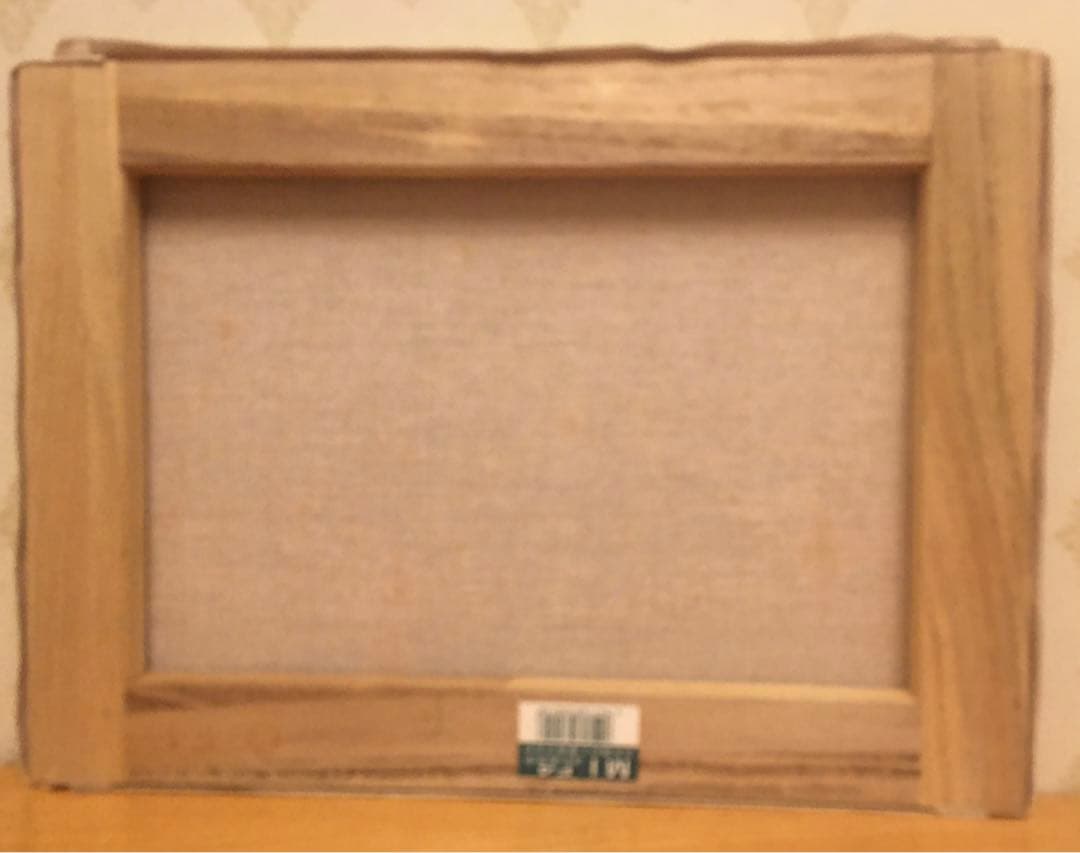 赤い花と白い花瓶　F4 W 33センチ×Ｈ24