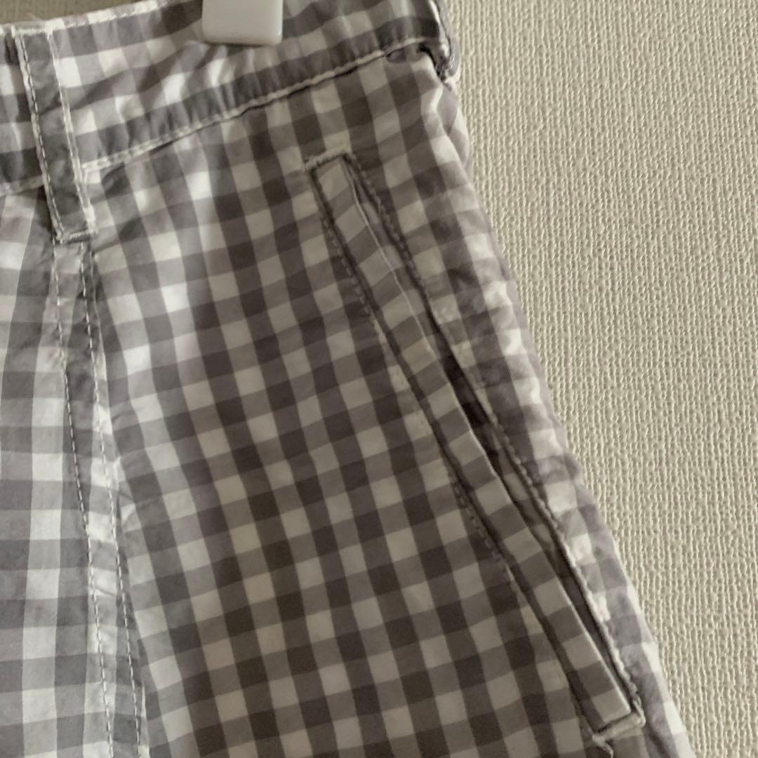 コムデギャルソン　サルエルパンツ　ギンガムチェックs