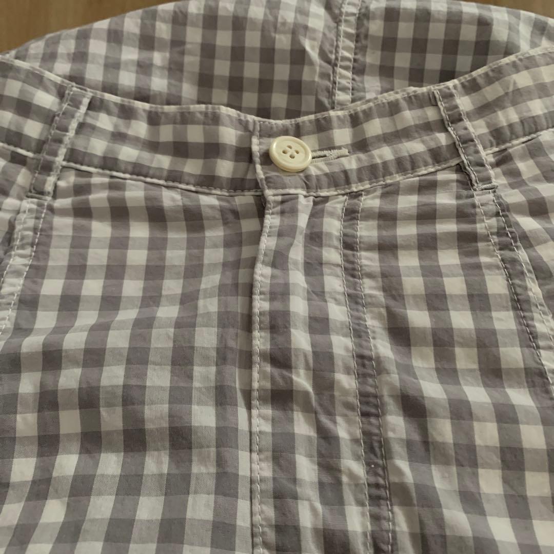 コムデギャルソン　サルエルパンツ　ギンガムチェックs