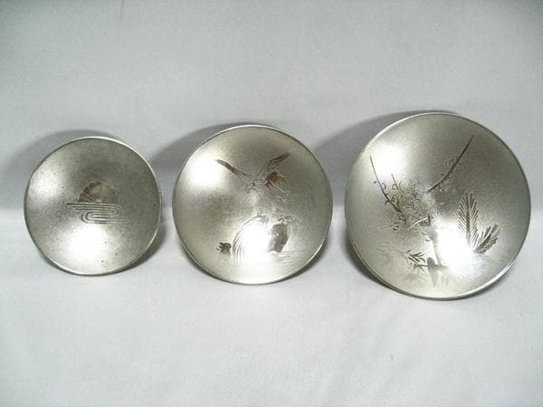 #昭和七年度 #艦隊記念 #軍艦金剛 錫盃 #日生堂 #薩摩錫 共箱 旧日本海軍