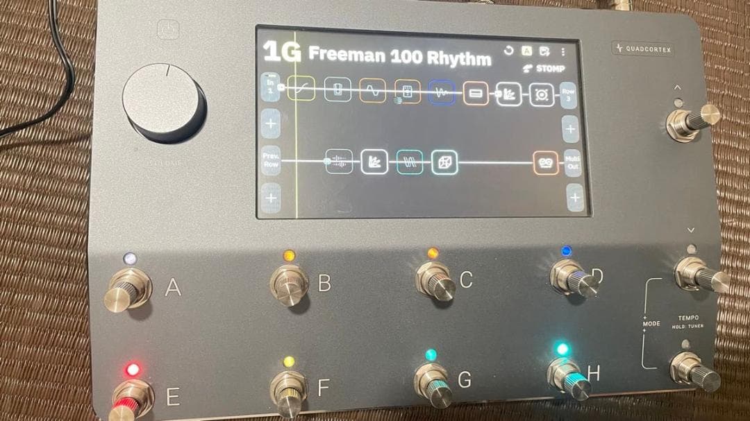 Neural DSP Quad Cortex マルチ クアッドコーテックス