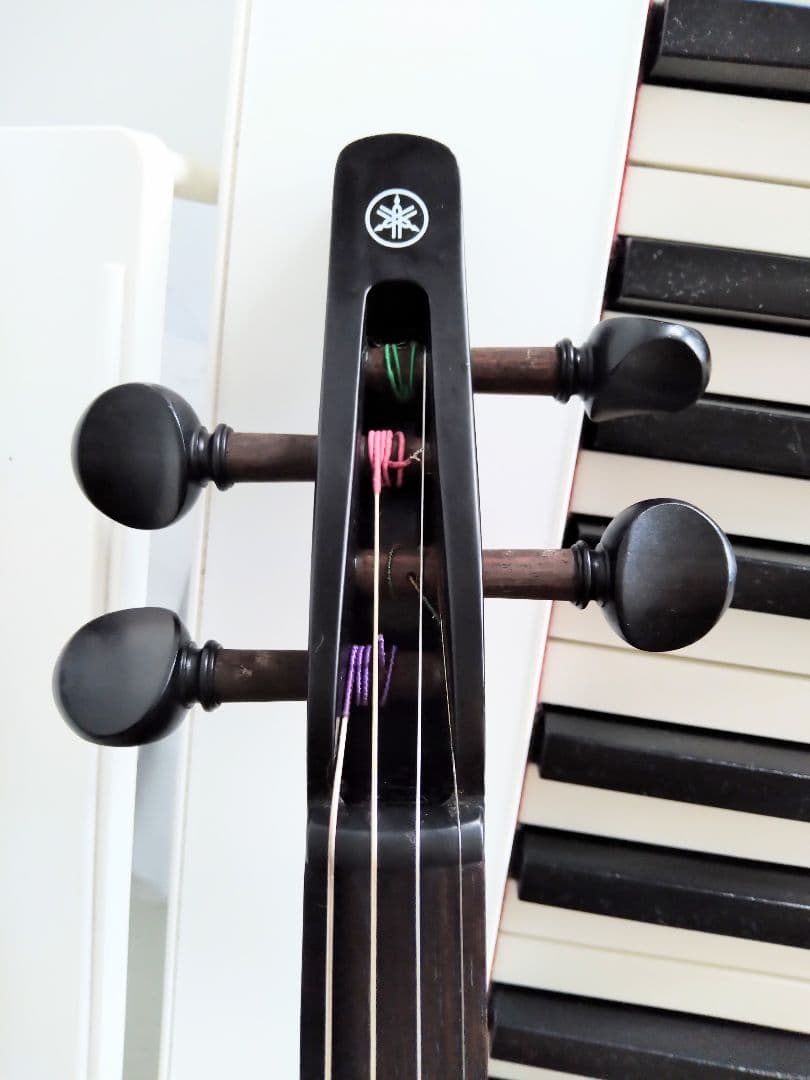 完動品■YAMAHA✧YEV104エレキヴァイオリン/サイレントバイオリン