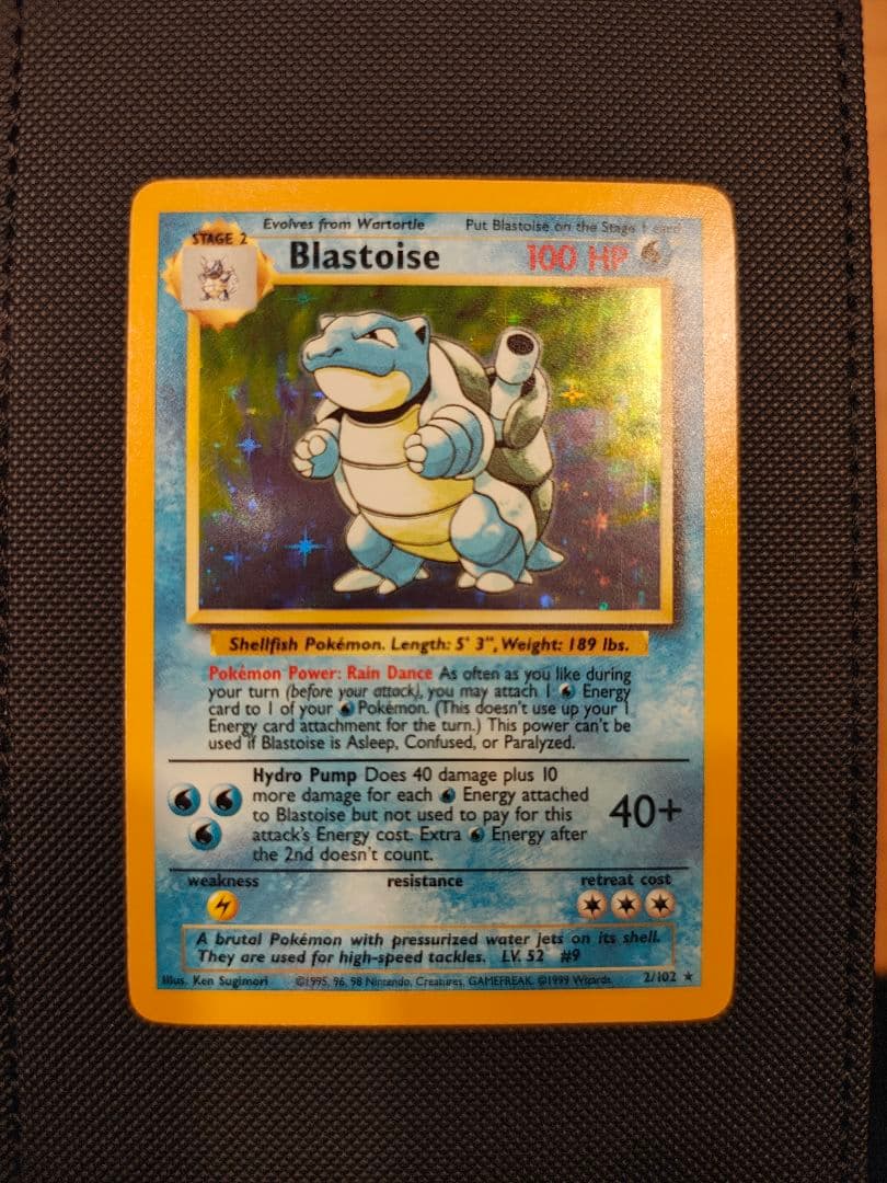 英語版 初期 海外版 ポケモンカード カメックス シャドーレス 旧裏面