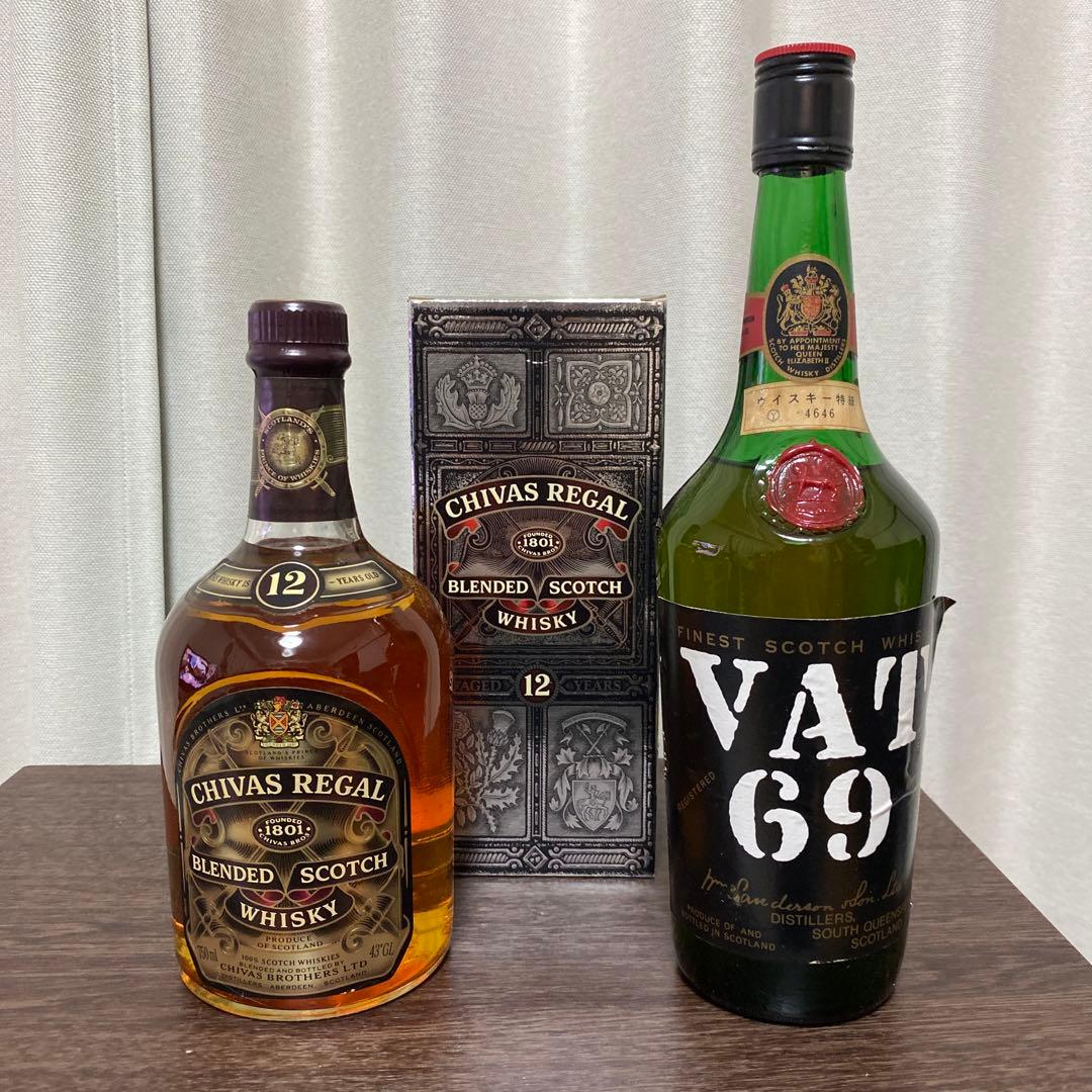 古酒 VAT69 2本セット スコッチウイスキー特級 未開栓 未開栓】HAIG
