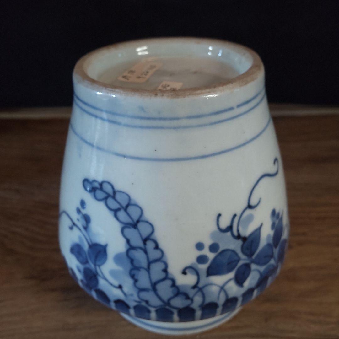 小壺藍九谷江戸時代1660〜70頃