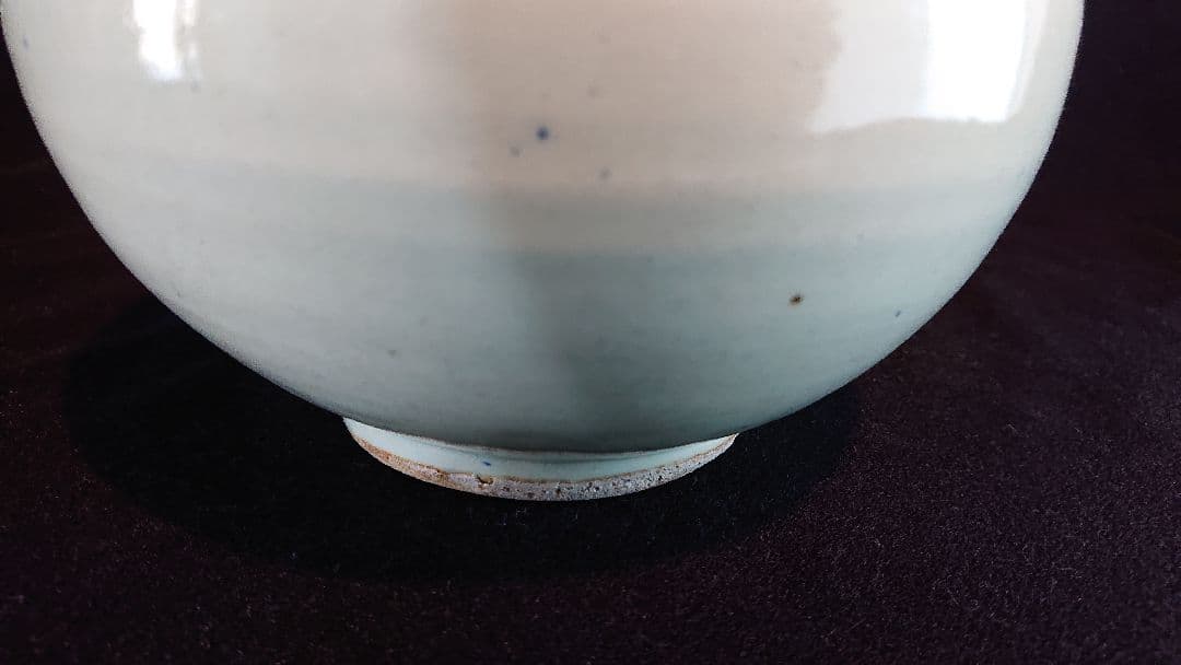 時代物 伊万里 白磁 長頸瓶