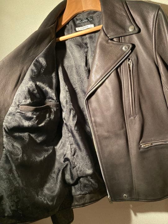 GARNI × RATTLE TRAP コラボ ダブルライダースジャケット