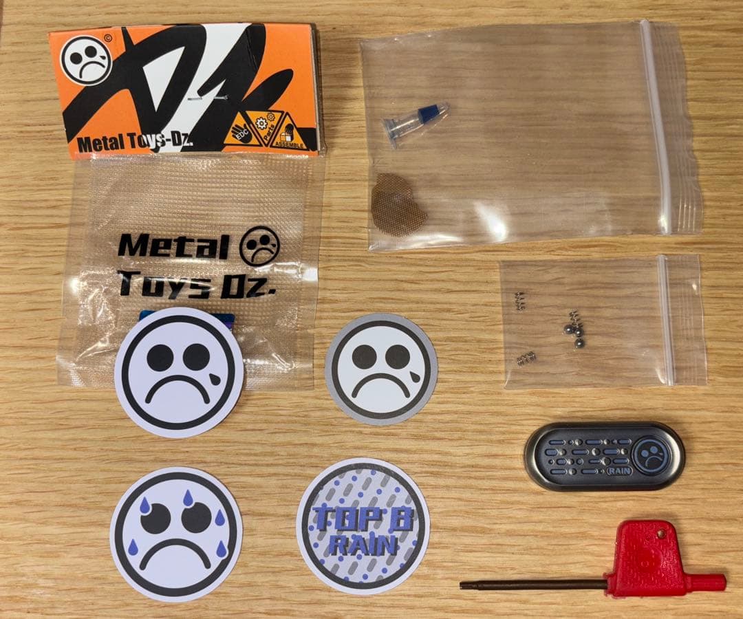 正規品 Top-B Rain DZ フィジェット トイ EDC チタン製