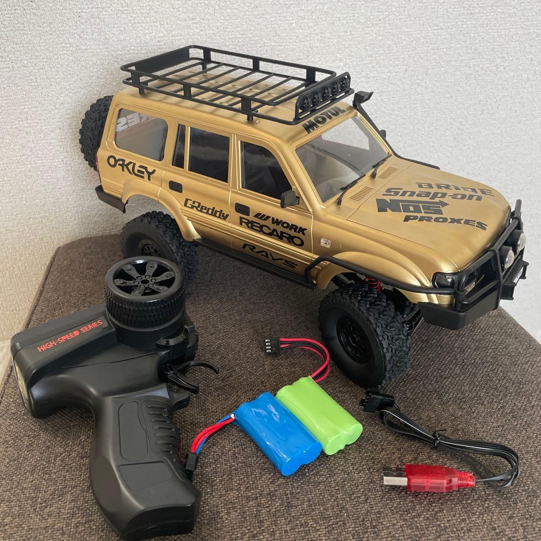 クローラーラジコン　1/16 ランドクルーザー ８０4WD オフロード