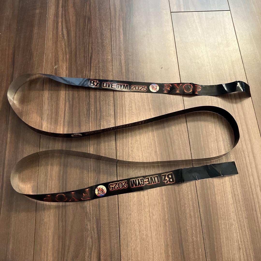 B'z LIVE-GYM 2025 FYOP 銀テープ1本 フルサイズ - メルカリ