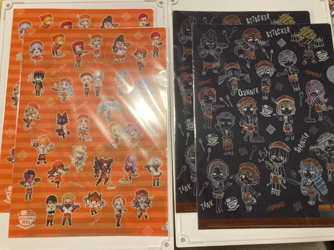 コンパス クリアファイル コンパス クリアファイル クリアファイル