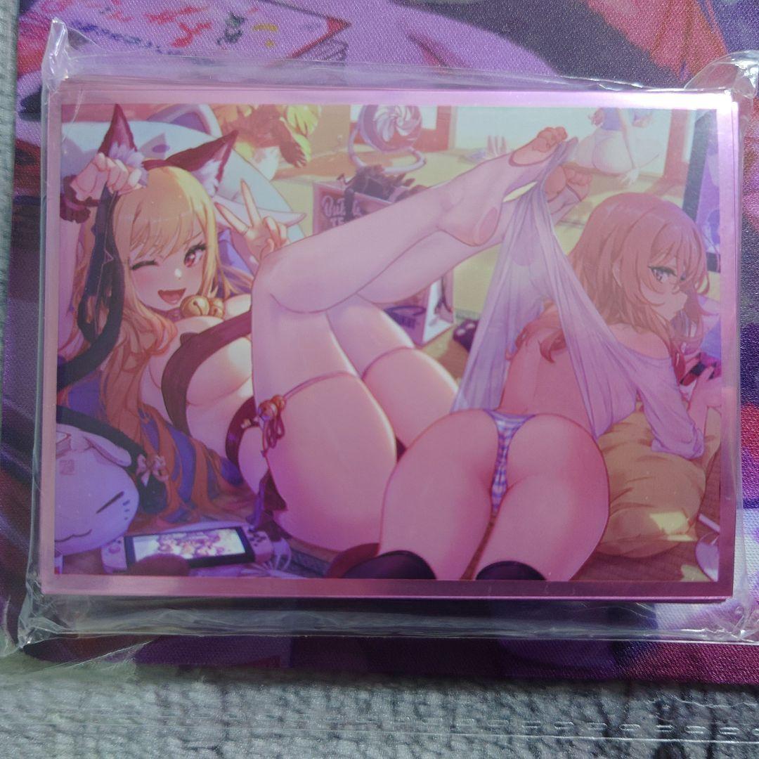 α2 着せ恋 猫耳&ゲーム 喜多川海夢&乾沙寿叶 スリーブ&プレイマット