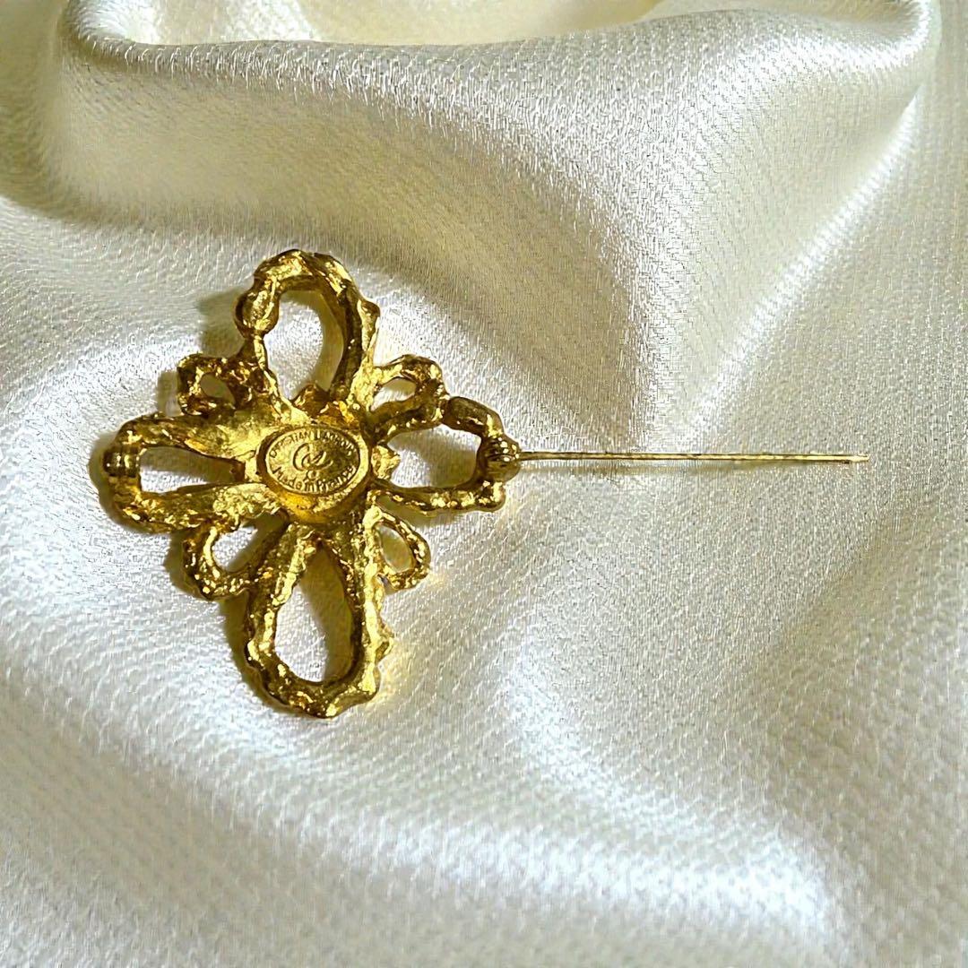 希少】【1900年初期】Christian Lacroix ラクロワ ブローチ