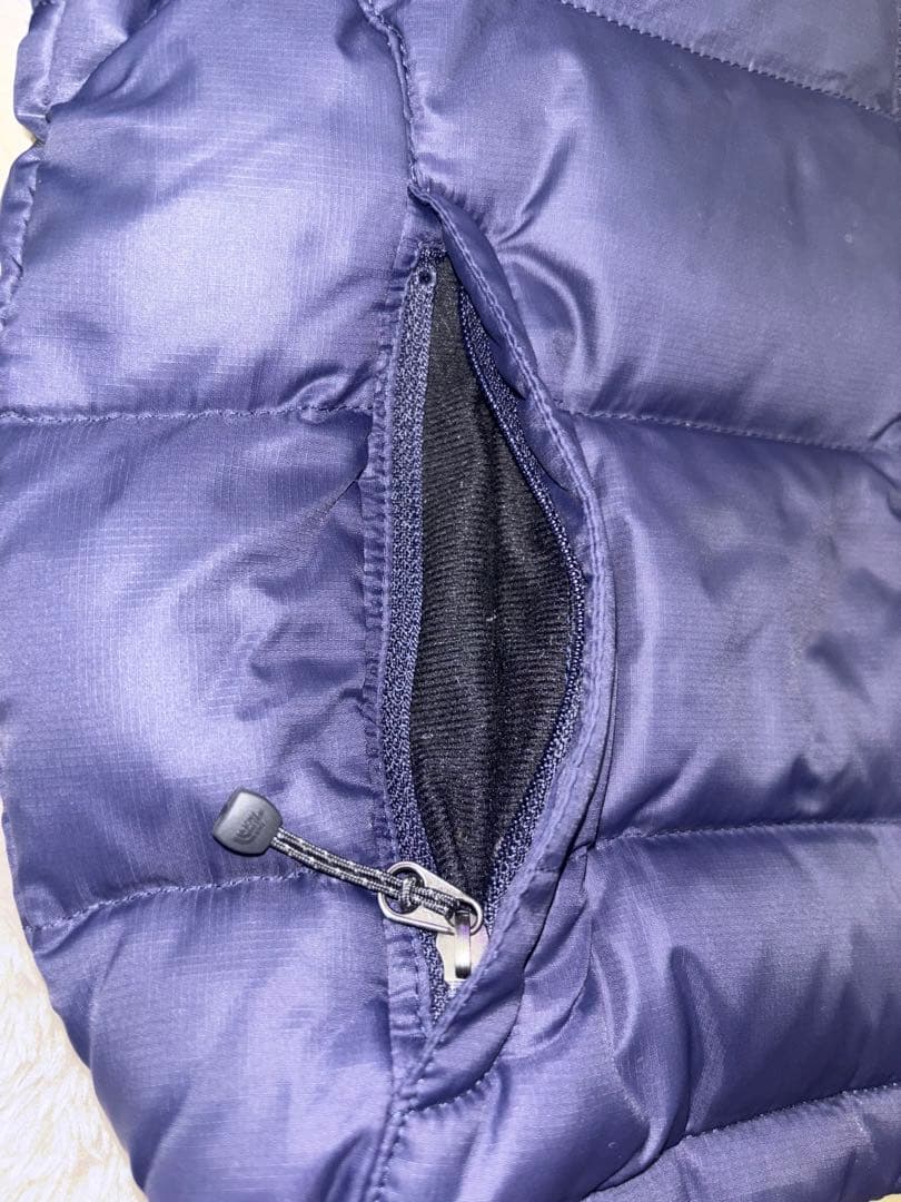 THE NORTH FACE フード付きダウンジャケット ネイビー