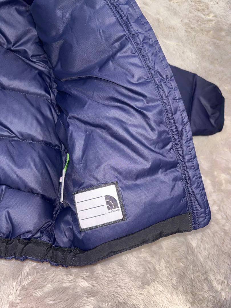 THE NORTH FACE フード付きダウンジャケット ネイビー